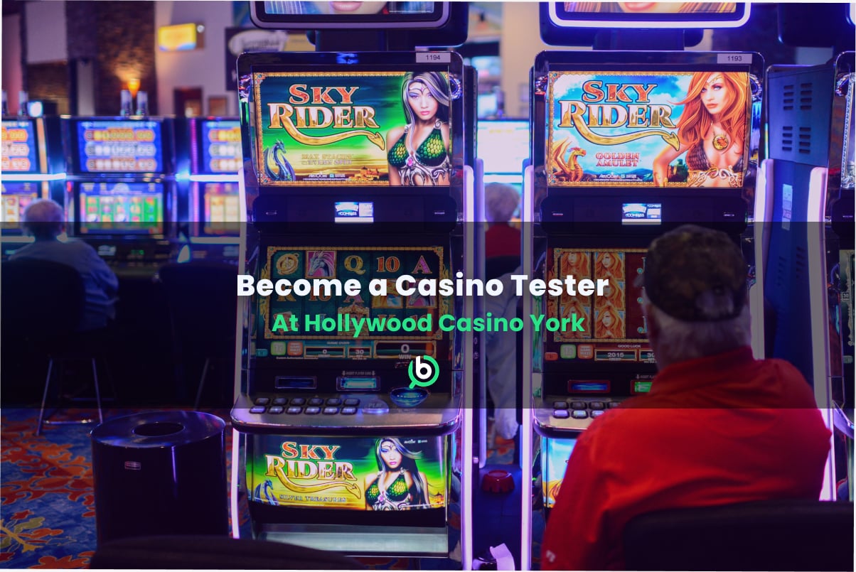 General image of slot machines in a casino