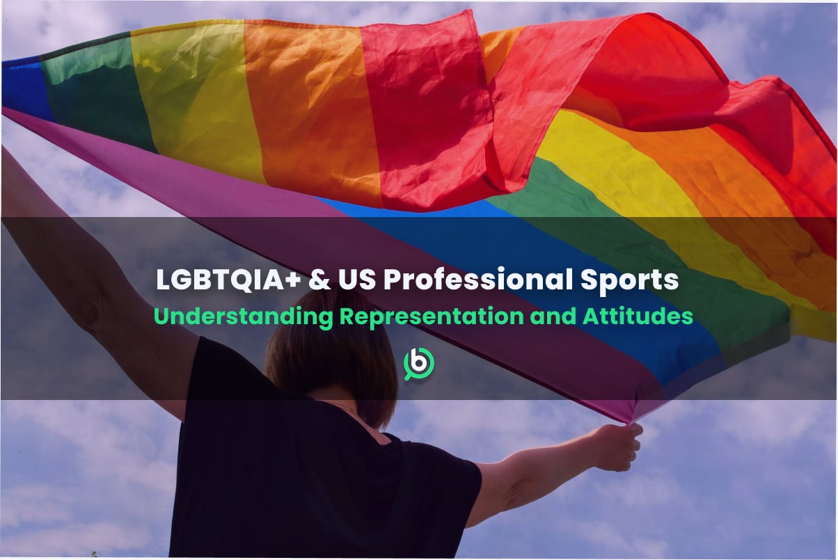 Person waving a pride flag