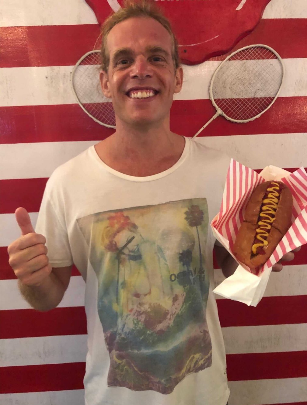 Congratulations to Rob Lloyd on being crowned our official MLB Food Tester.