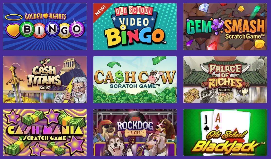 Golden Hearts Casino Games