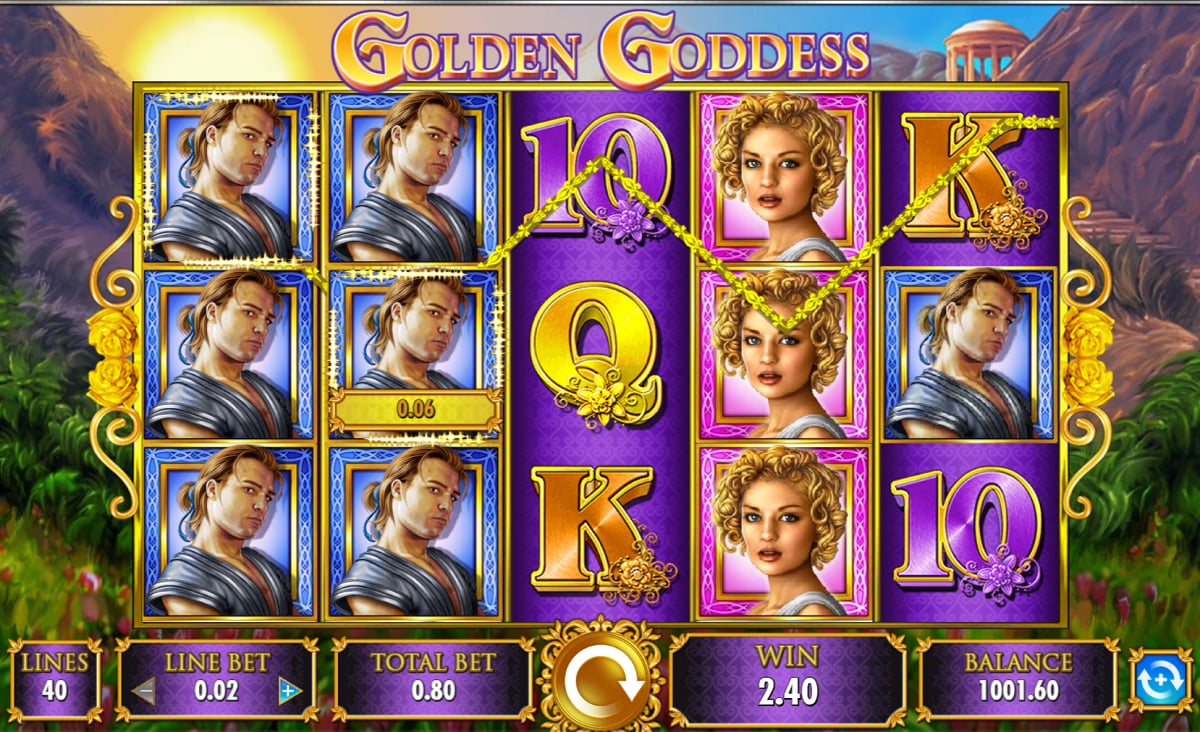golden goddess jackpot slot