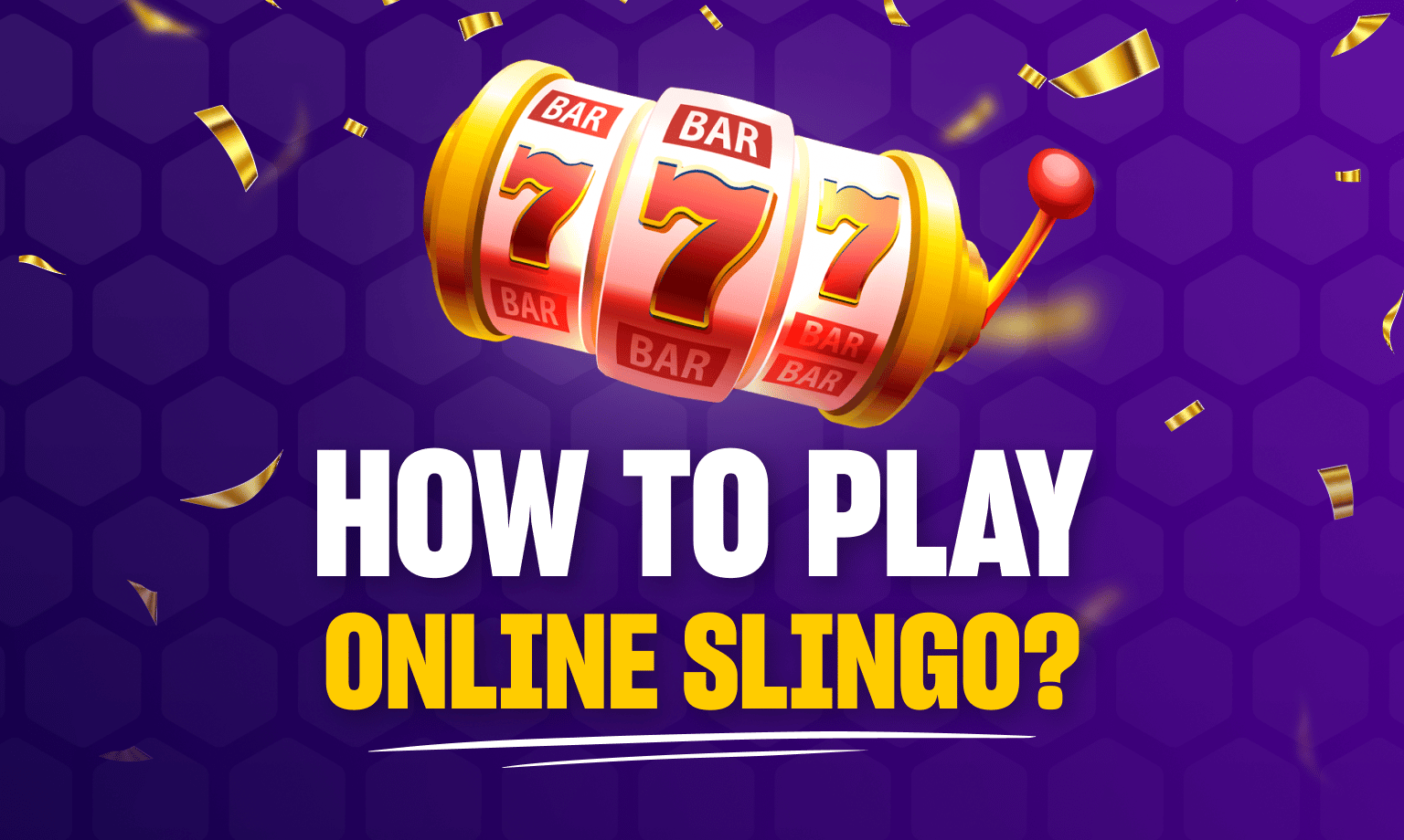 How to play online Slingo