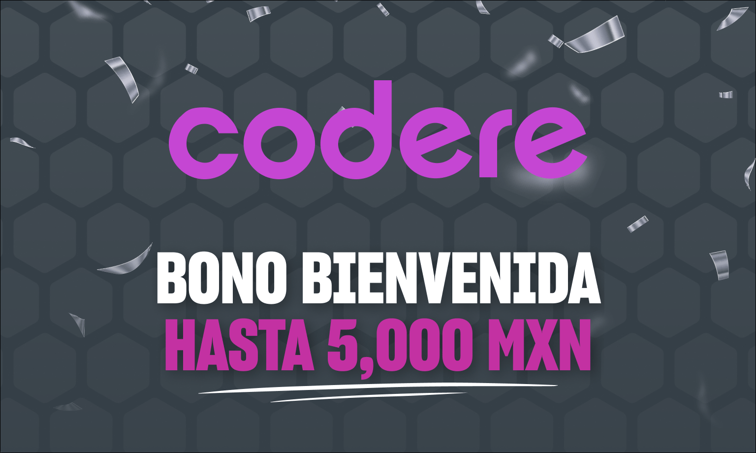 Codere bono de bienvenida