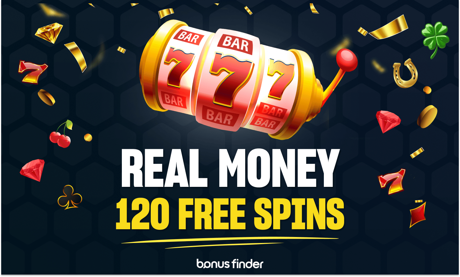 120 Free Spins for Real Money