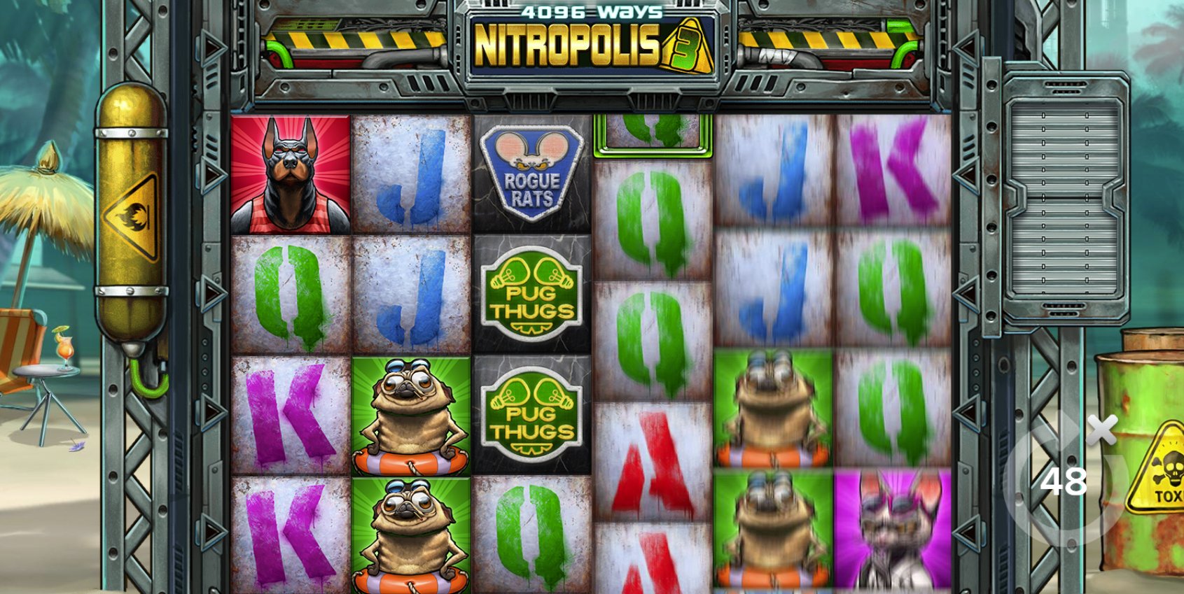 nitropolis 3 online slot machine