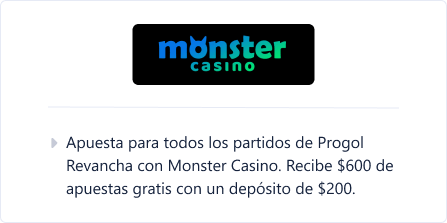 monster casino progol revancha