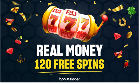 120 Free Spins for Real Money