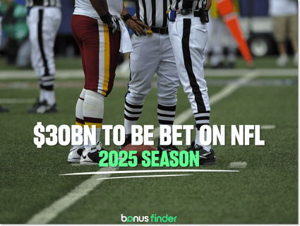AGA expects $30bn will be staked on the 2025 NFL season