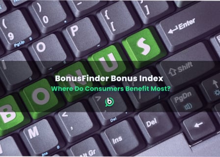 An image of a keyboard highlighting letters ‘BONUS’