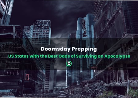 An image of a city after an apocalypse