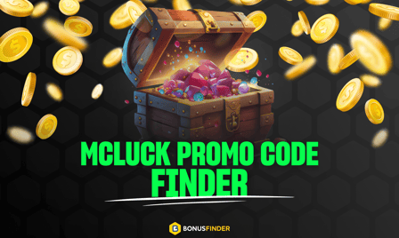 McLuck promo code is FINDER