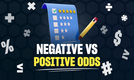 Negative vs positive odds