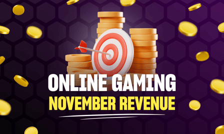 Online Gaming Report: Big Jumps Seen in November Revenue Numbers
