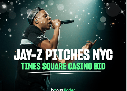 Jay-Z pitches Times Square casino bid to local community
