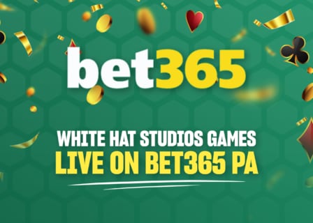 White Hat Studios games now live on bet365 PA