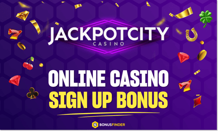 jackpot city sign up bonus
