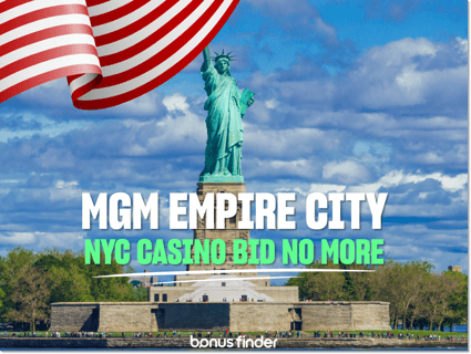 MGM suddenly withdraws $2.3bn New York gambling license application