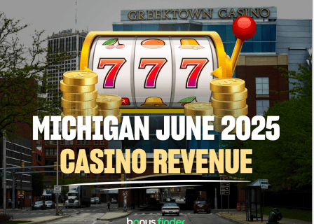 Michigan land-based casino report June 2025: Back-to-back declines