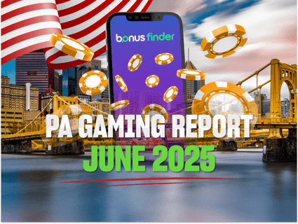 Pennsylvania gaming revenue up 15.4% in June 2025
