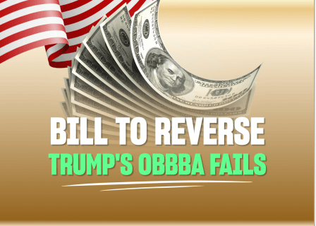 US gambling tax law: Bill to reverse controversial 90% deduction rule blocked