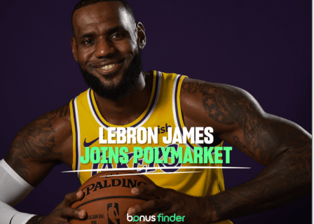 LeBron James joins Polymarket; NBA star to predict real sports outcomes