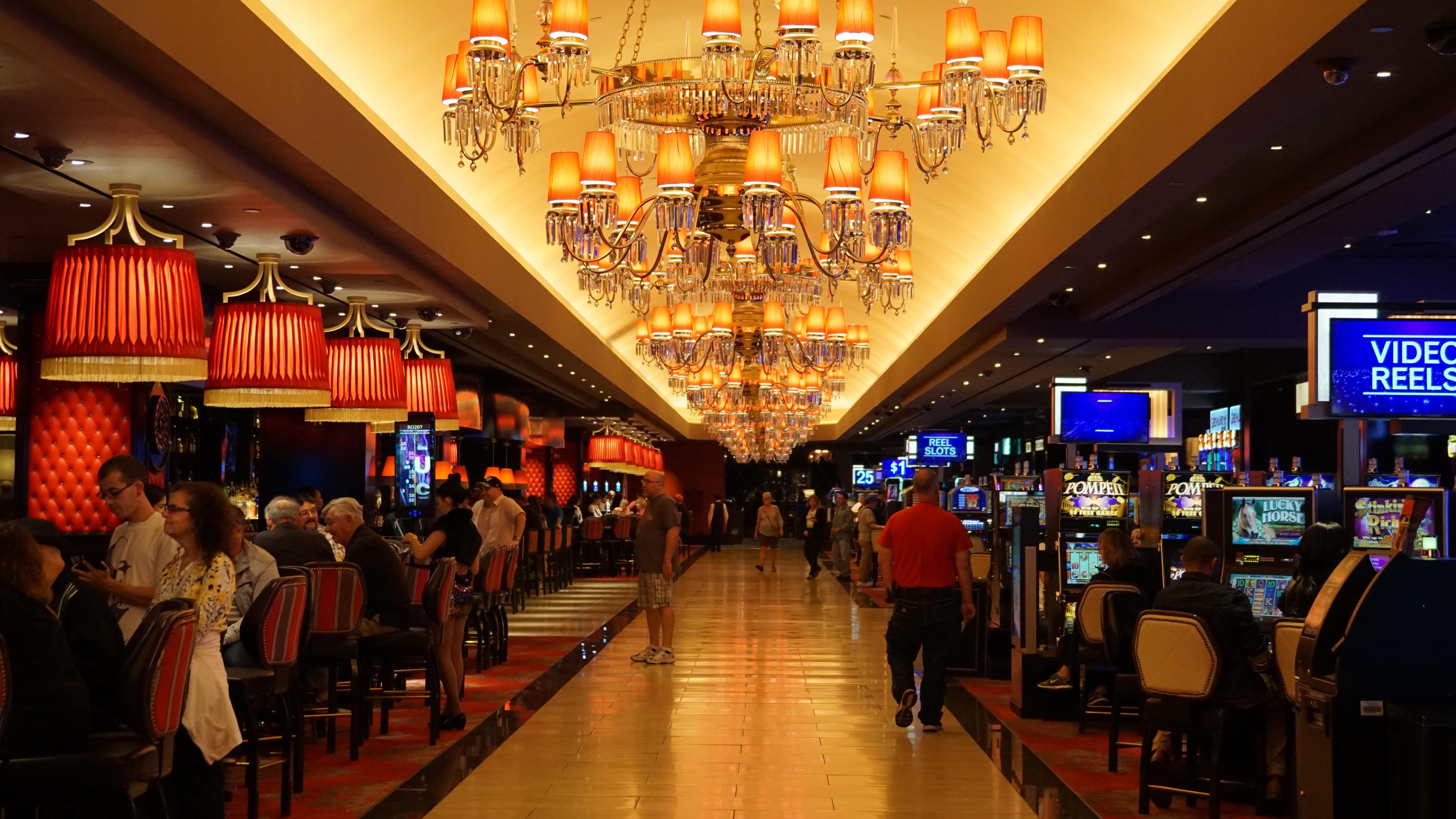 Image of the casino of the Cromwell in Las Vegas, Nevada. Image by Zoonar GmbH via Alamy. / HBBWRE The Cromwell Las Vegas in Nevada. Image shot 06/2016. Exact date unknown.