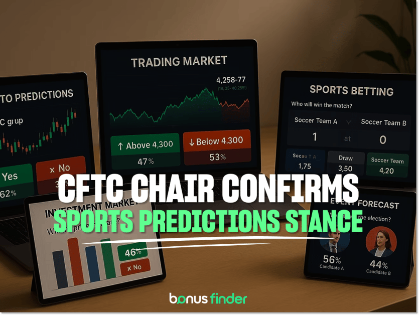 New CFTC Chair confirms stance on sports predictions ban in speech