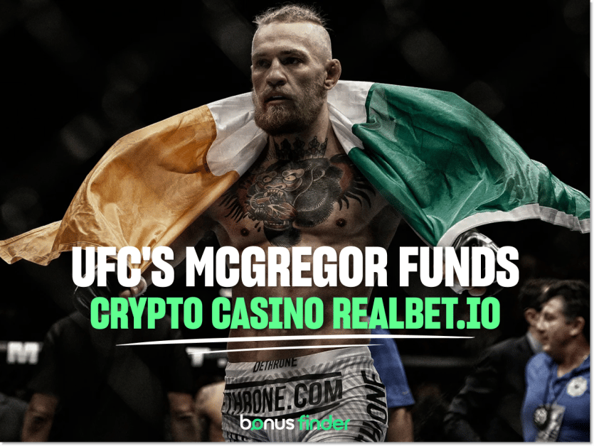 UFC’s Conor McGregor announces latest venture – RealBet.io crypto casino