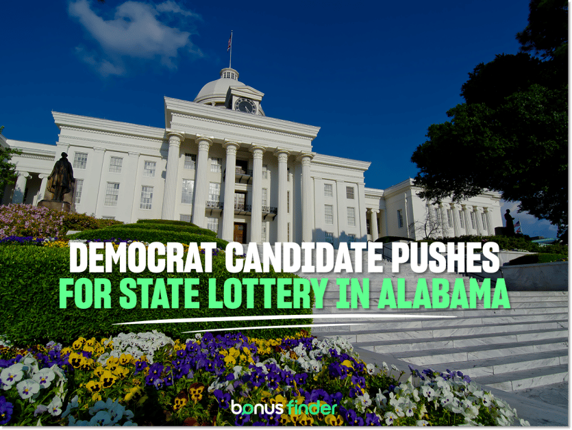 Alabama Democrat candidate for Lieutenant Governor makes push for state lottery