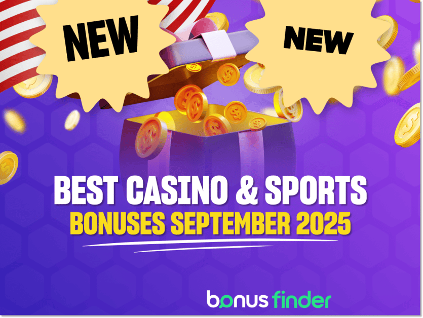 Best online casino & sportsbook bonuses USA: September 2025