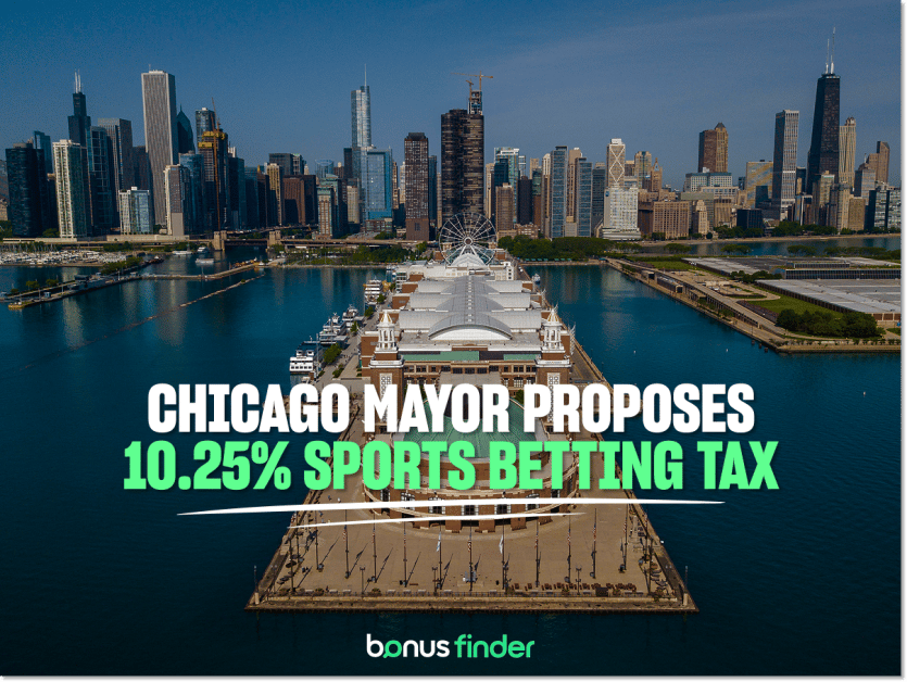 Chicago Mayor proposes sports betting tax of 10.25% in 2026 budget