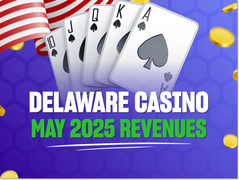 Delaware land-based casino report May 2025: GGR up 1.9%