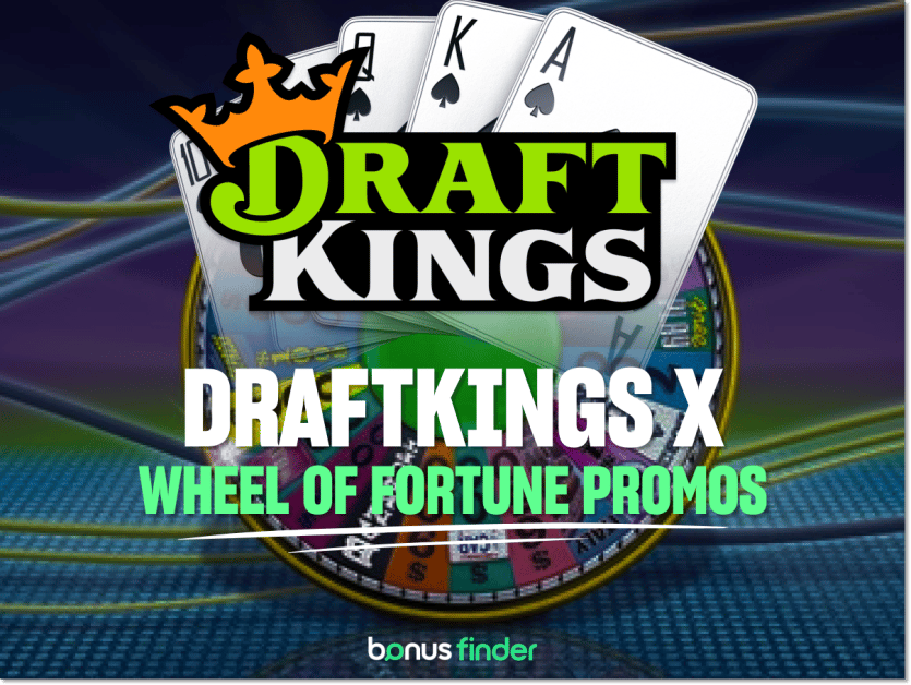 DraftKings Casino x Wheel of Fortune: 75 million free spins giveaway