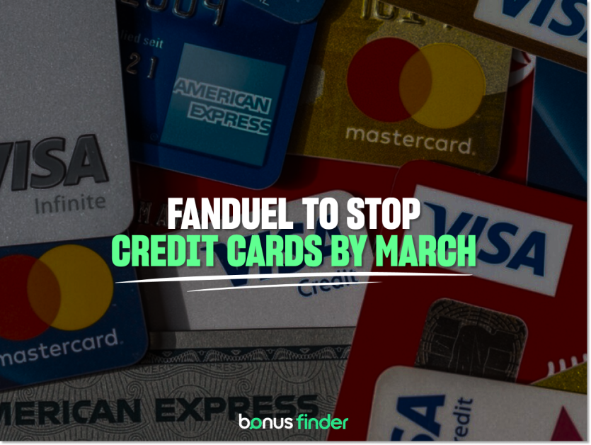 FanDuel to stop accepting US credit card payments in March