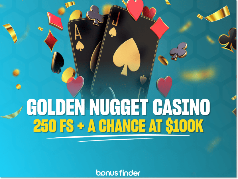 December Golden Nugget Casino bonus – 250 free spins and $100,000