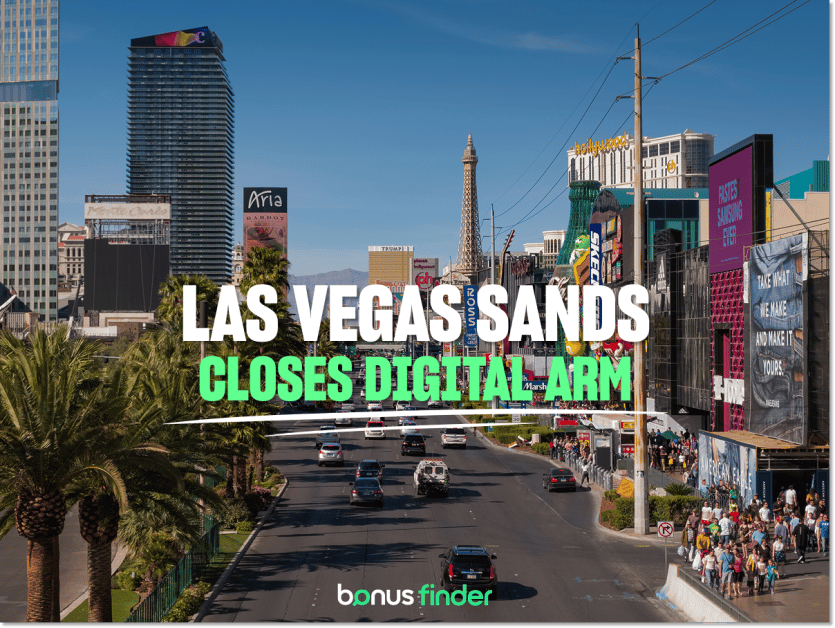 Las Vegas Sands closes live casino studio, Sands Digital Services