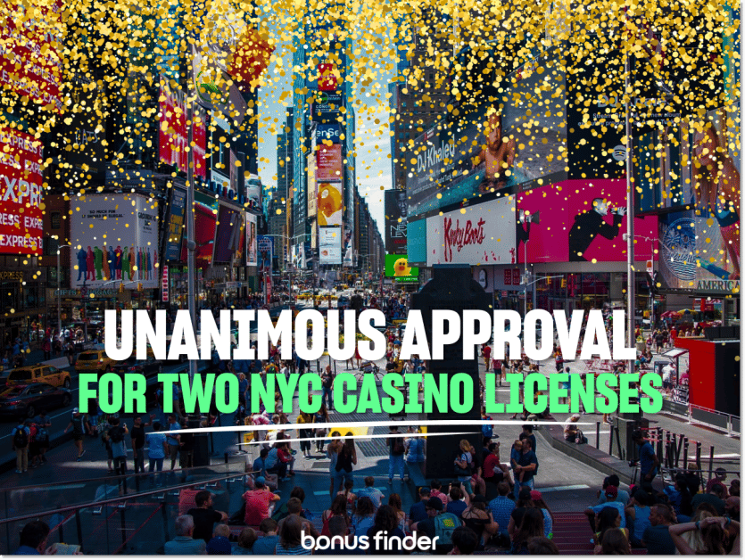 Unanimous approval for MGM Empire City and Resorts World in New York City casino license bid