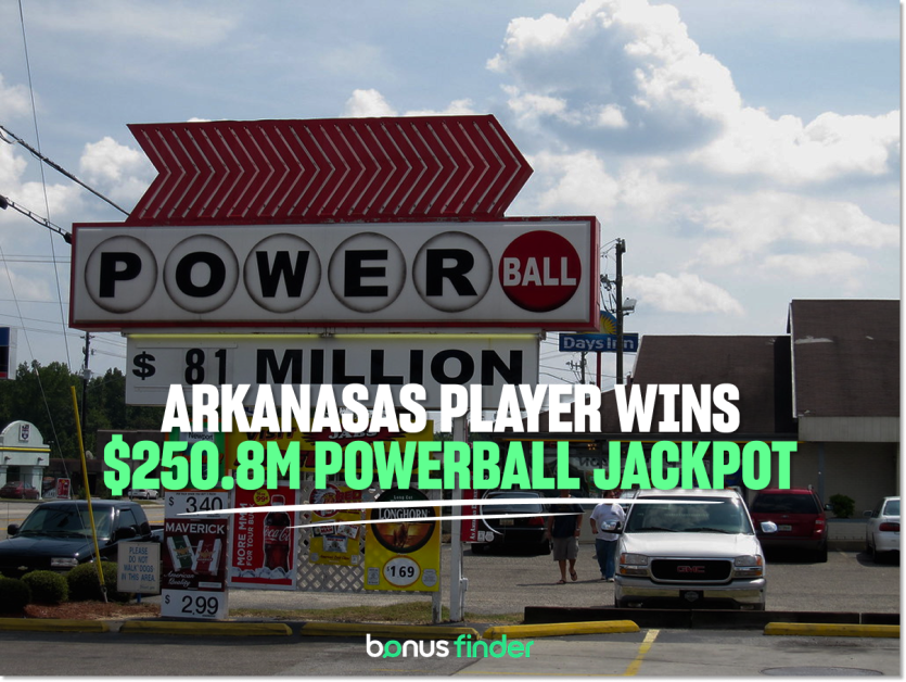 Arkansas player bags $250.8m Powerball on Jackpocket mobile app