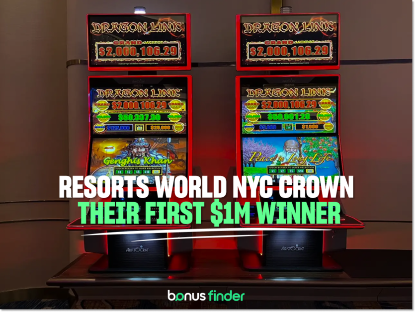 Resorts World NYC crowns its first $1m winner