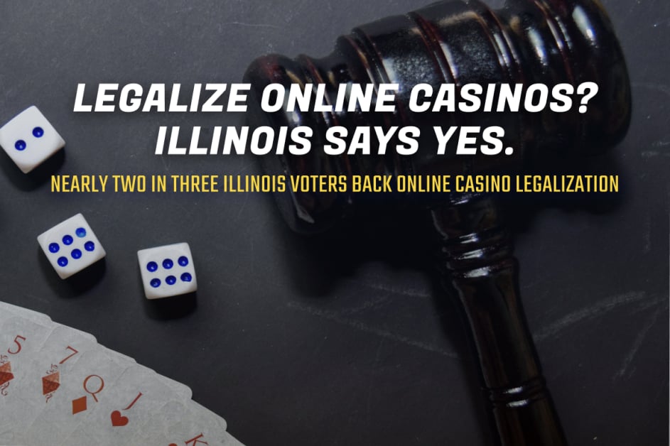 Legalize Online Casinos? Illinois Says Yes — Two in Three Voters Support Legalization