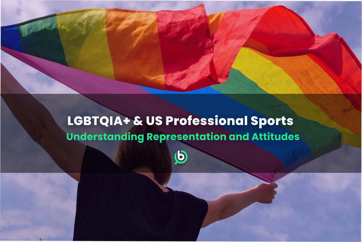 Person waving a pride flag