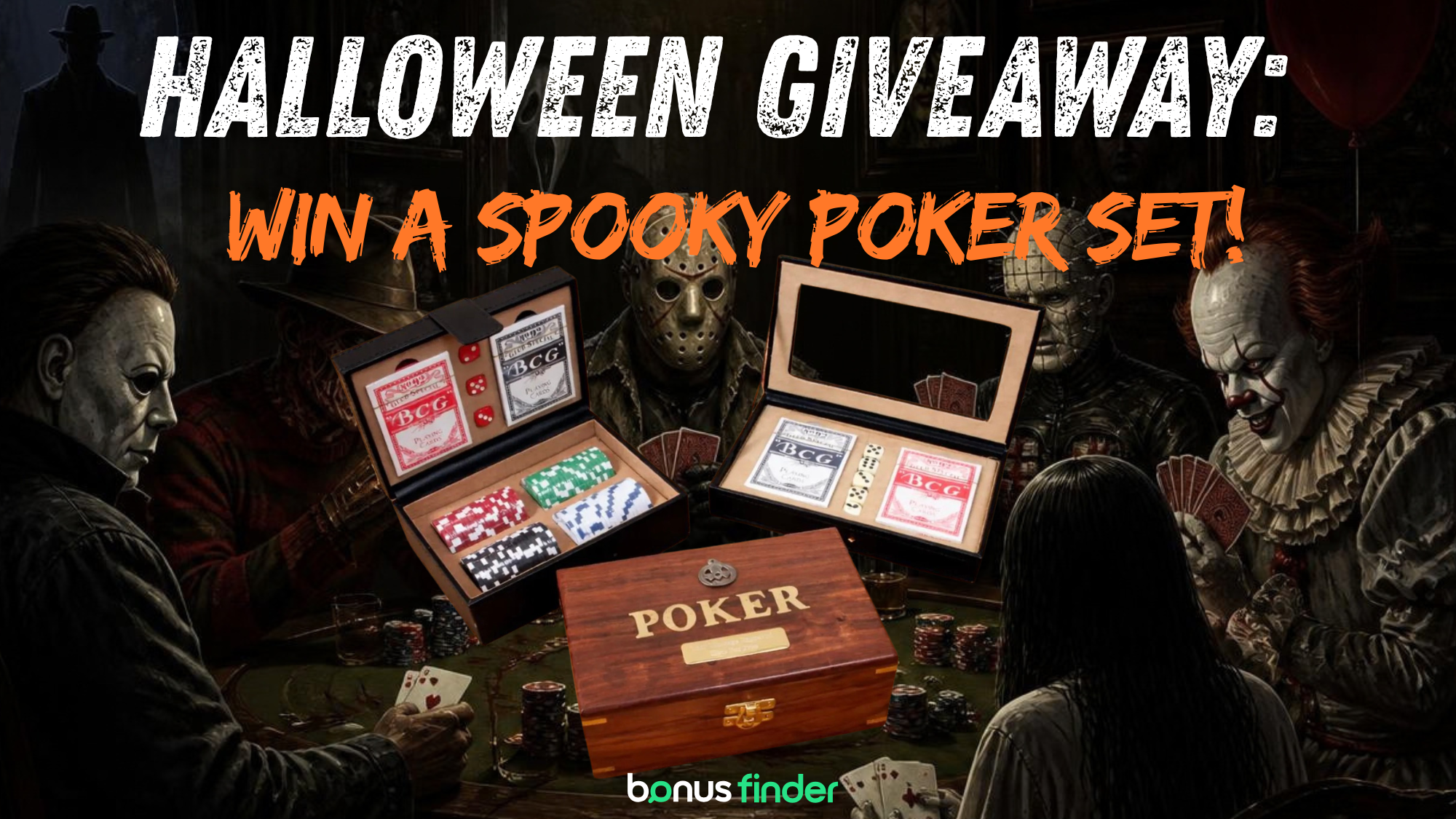 Halloween Giveaway: Poker Set